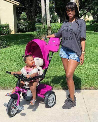 Reign Wilburn with her mother, Eliza Reign Seraphin.